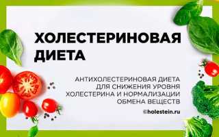 Питание для нормализации липидного обмена – гипохолестериновая диета